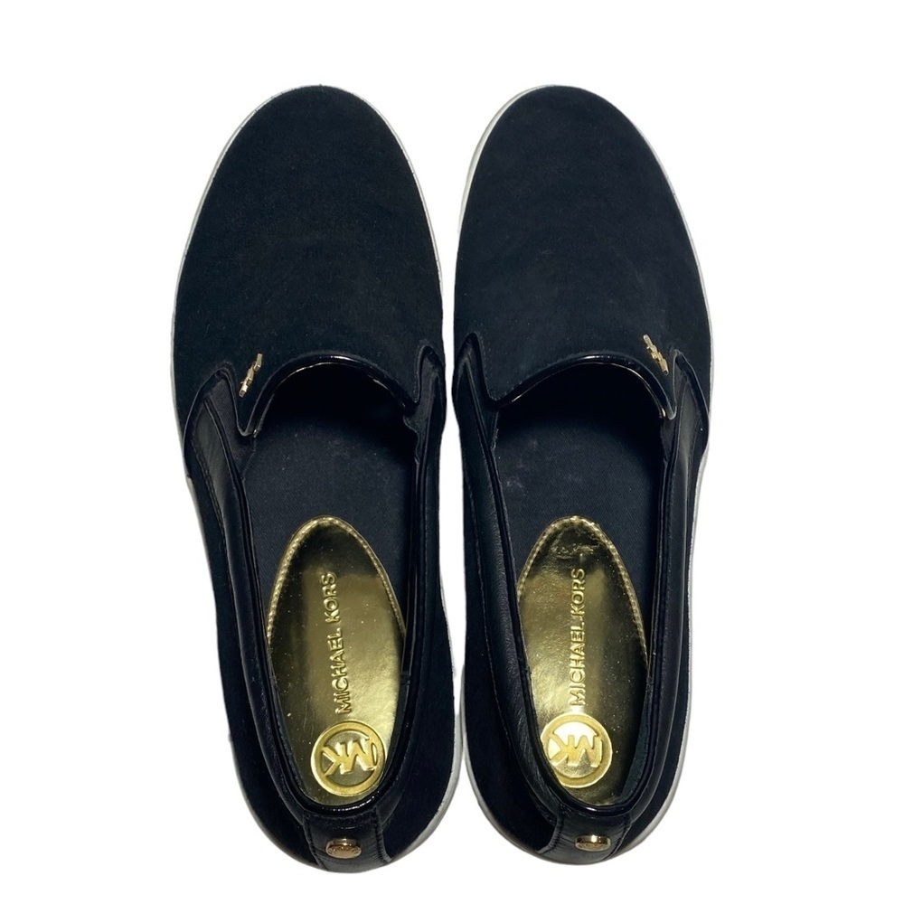 Michael Kors Keaton Slip-On Suede Sneakers - Picture 4 of 8
